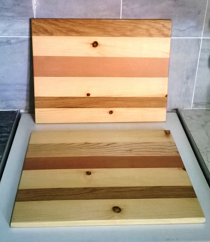 Α4 Cutting board - 40 euro, Variety of woods - 40cm*50cm*2cm
